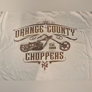Men's Orange County Choppers Tee - Beige